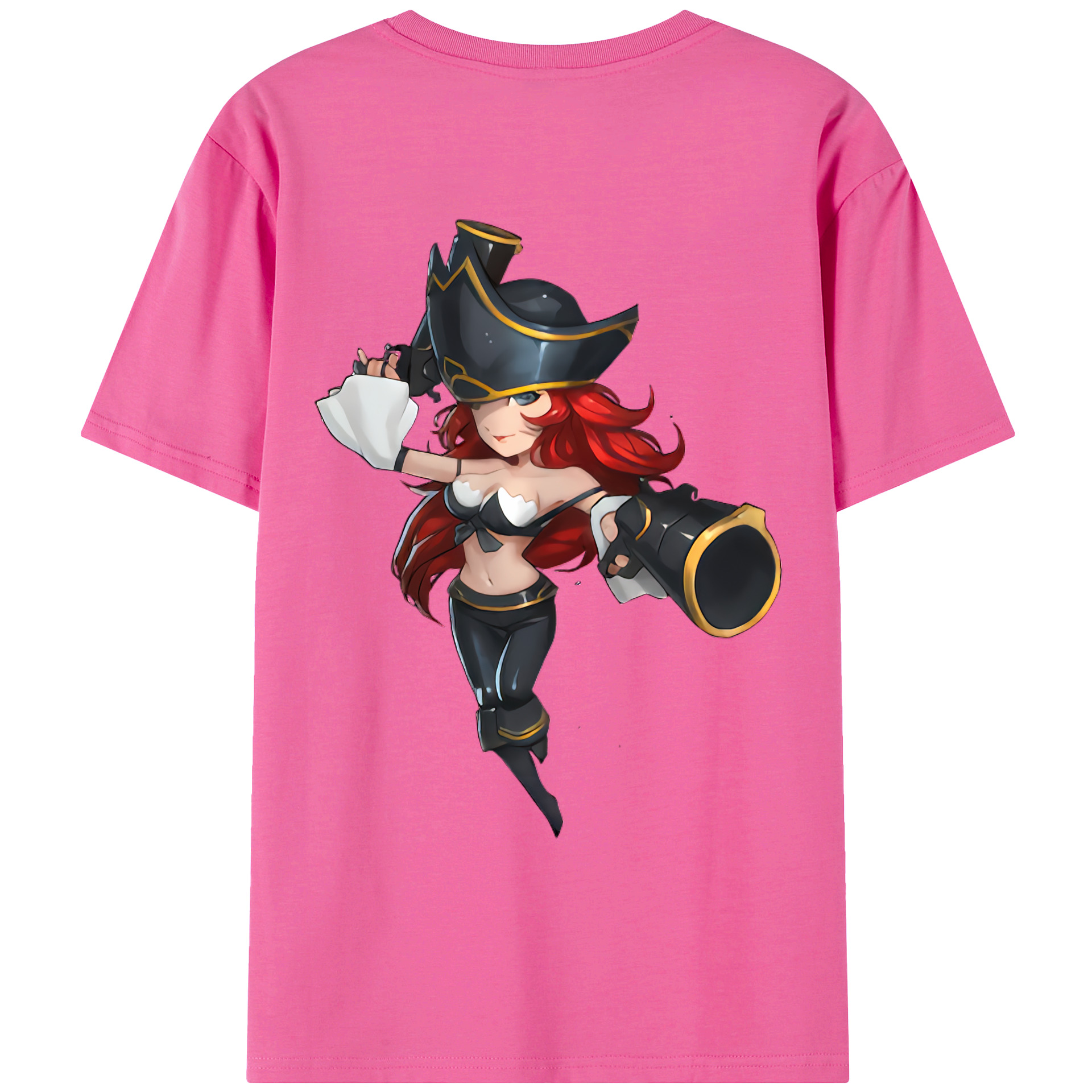 リーグ・オブ・レジェンド League of Legends LOL レディース半袖Tシャツ(バックプリント)
